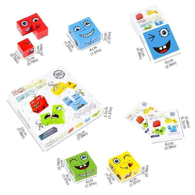 Emoji Rubik's Puzzelspel - Houd de kids weg van beeldschermen