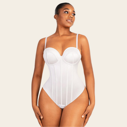 Mirage Essence: Naadloze Strapless Vormgevende Bodysuit