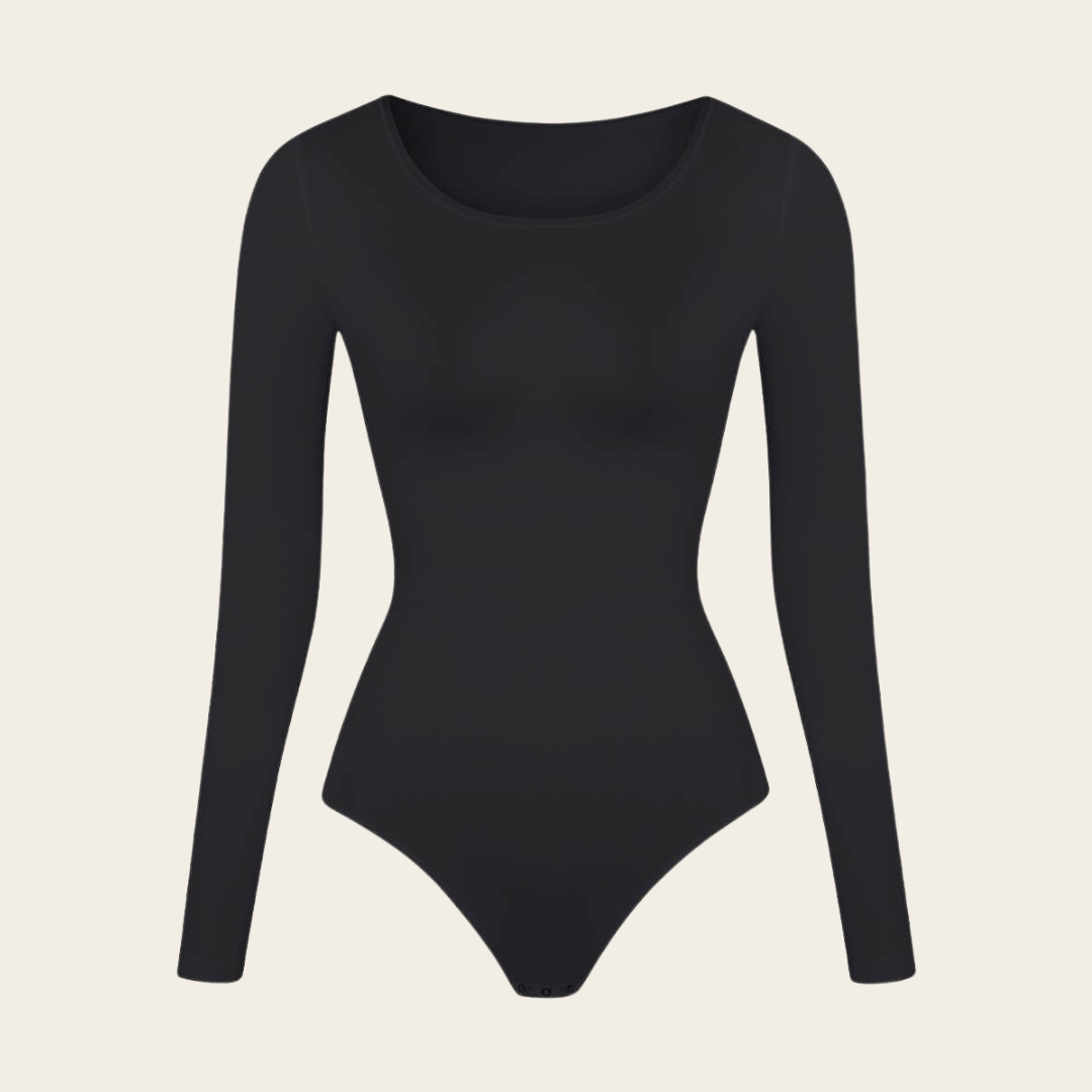 Eleganza Dual Sleeve String Bodysuit – Koop 1, Krijg 1 Gratis