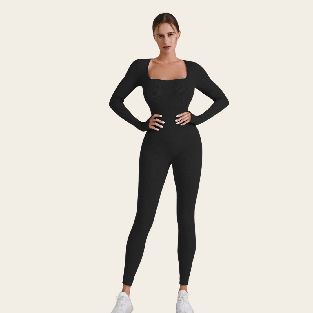 Allure Long Sleeve Jumpsuit Koop Eén, Krijg Eén Gratis