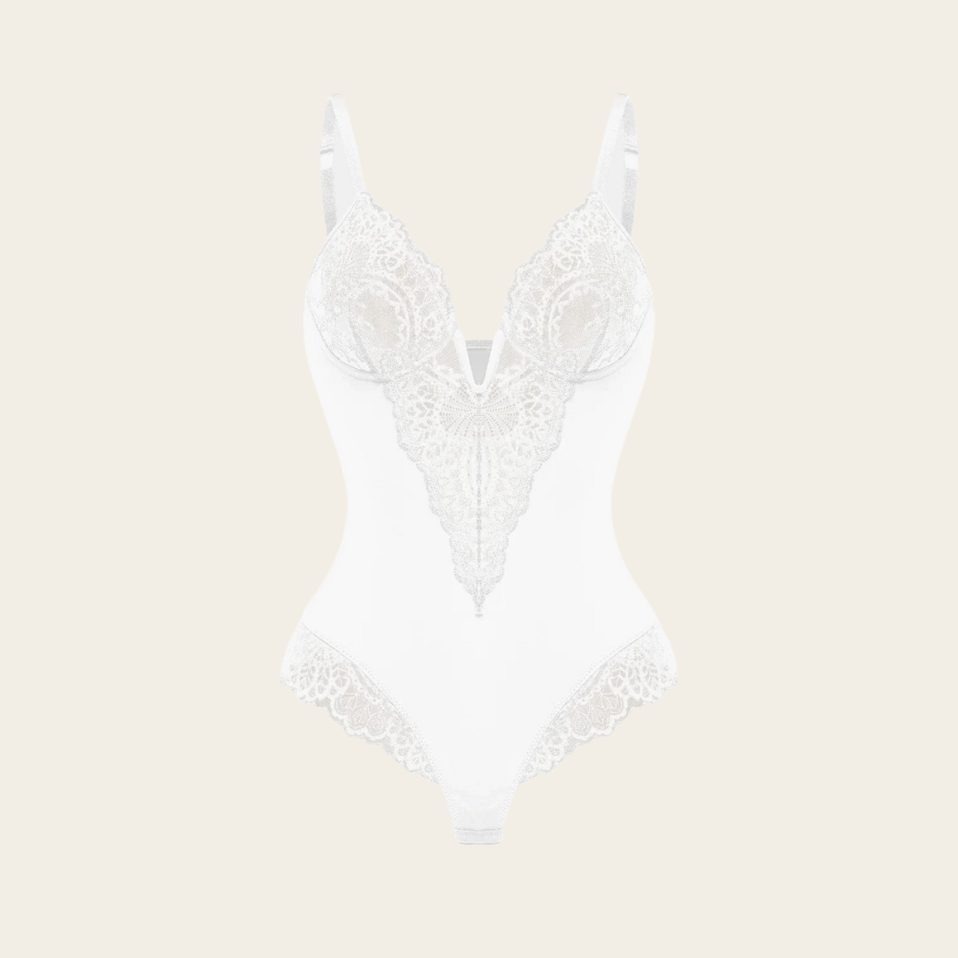 Séphora Allure: Sexy Lace Bodysuit met Diepe V-hals - Koop één, Krijg één Gratis