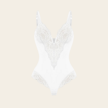 Séphora Allure: Sexy Lace Bodysuit met Diepe V-hals - Koop één, Krijg één Gratis