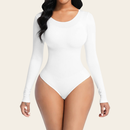 Eleganza Dual Sleeve String Bodysuit – Koop 1, Krijg 1 Gratis