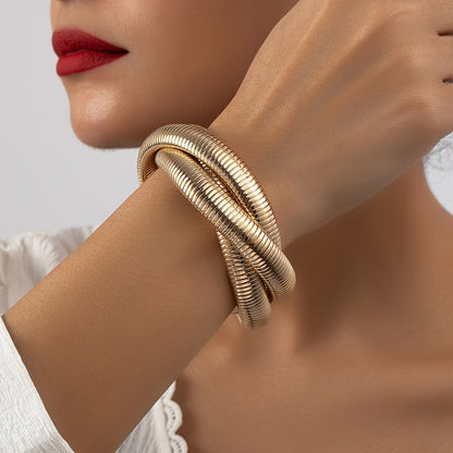 Kalani Cross-Woven Bangle