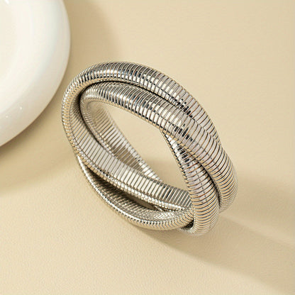 Kalani Cross-Woven Bangle