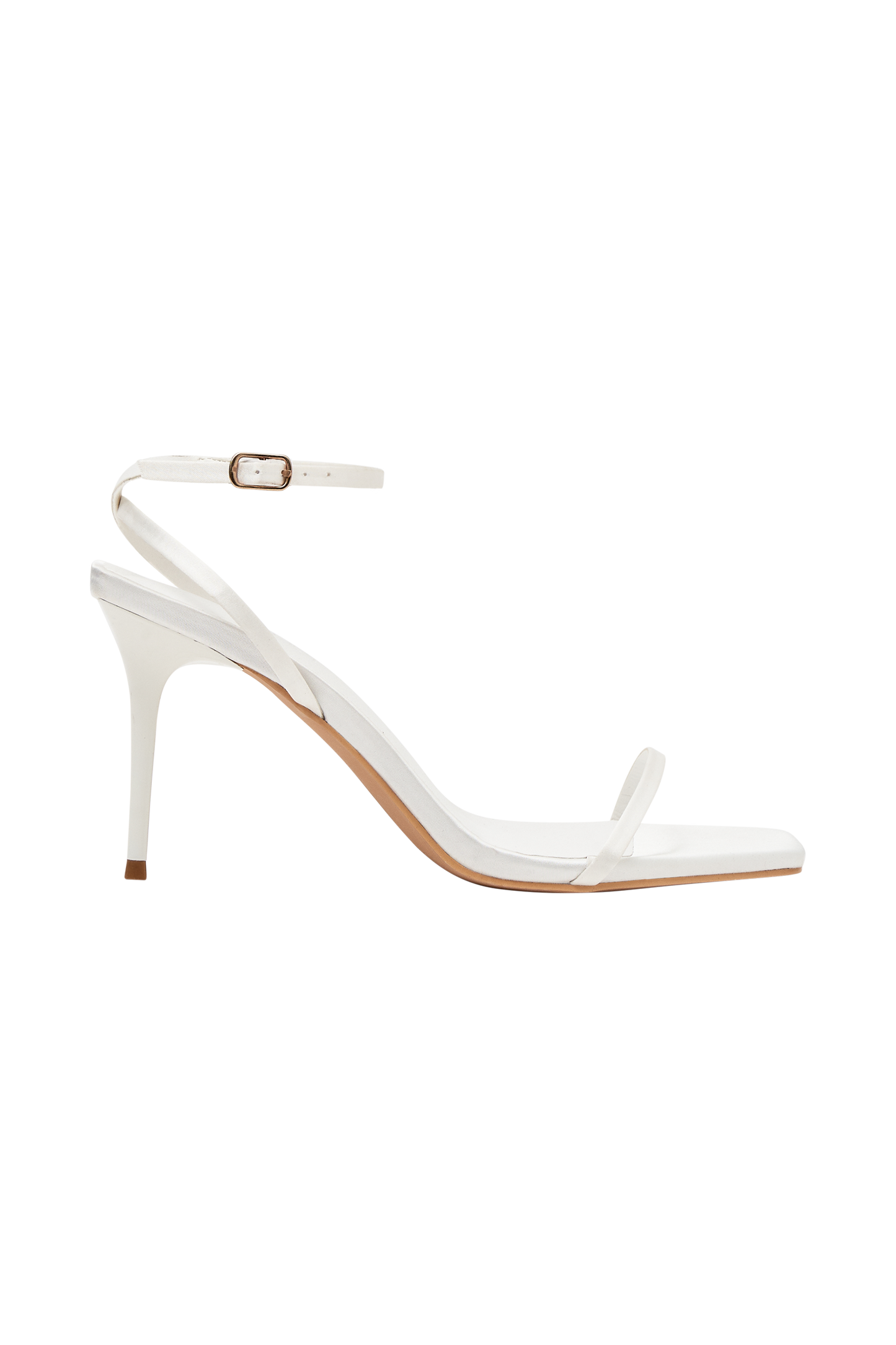 Fleur Thin Strap High Heel - Ivory