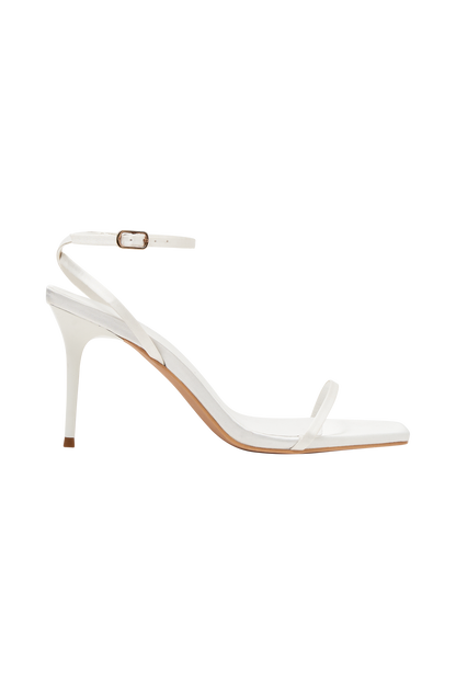 Fleur Thin Strap High Heel - Ivory