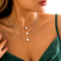 Silver - Pearl Pendant