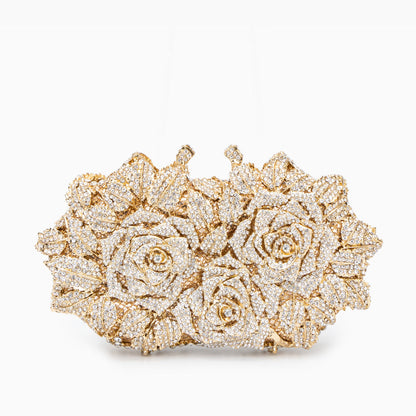 Aurora Rose Diamonds Clutch