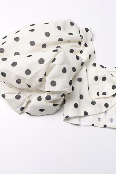 Ellie Polka Dot Skirt Set