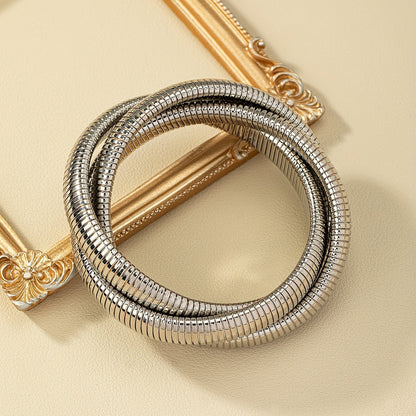 Kalani Cross-Woven Bangle