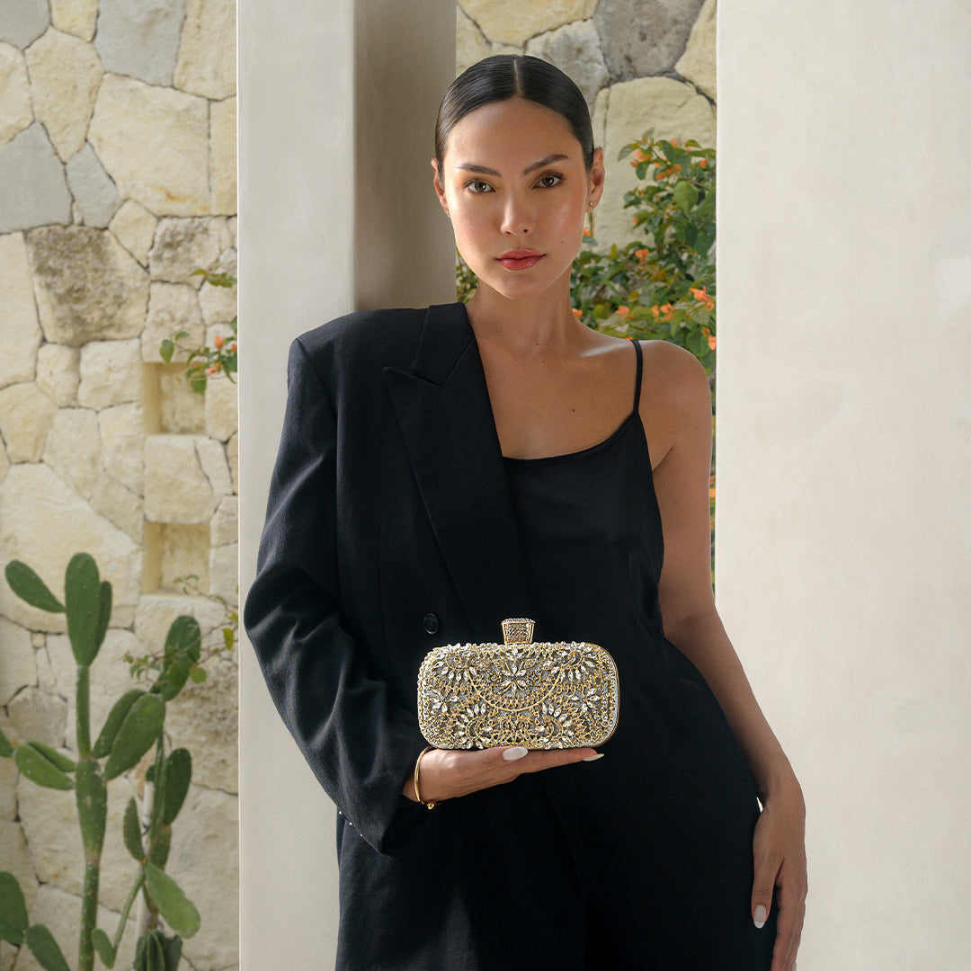 Blossom Jewel Clutch.