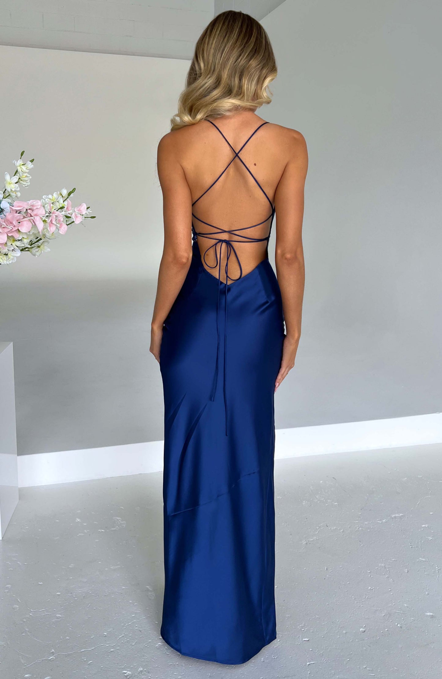 Misha Maxi Dress - Navy