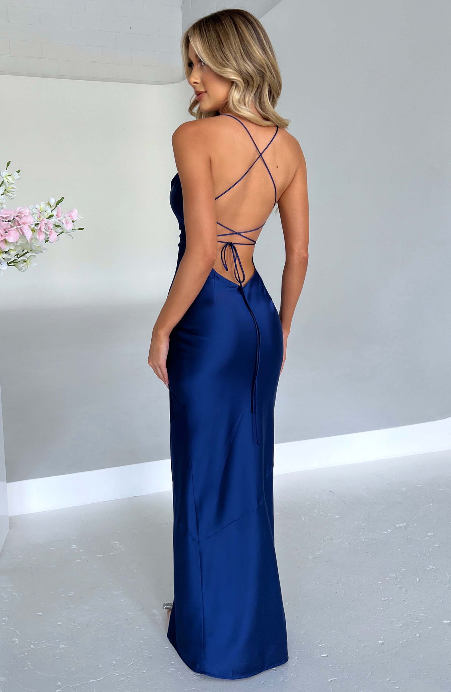 Misha Maxi Dress - Navy