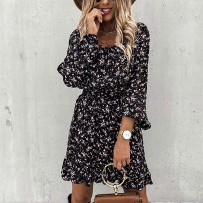 FloralDress | Luxe Pofmouw Bloemenjurk®