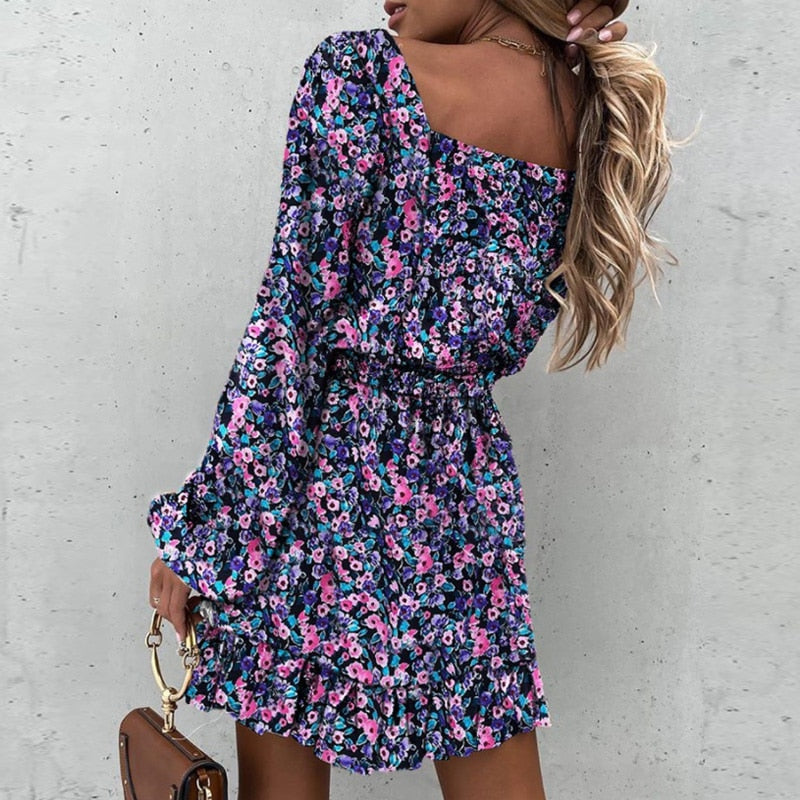 FloralDress | Luxe Pofmouw Bloemenjurk®